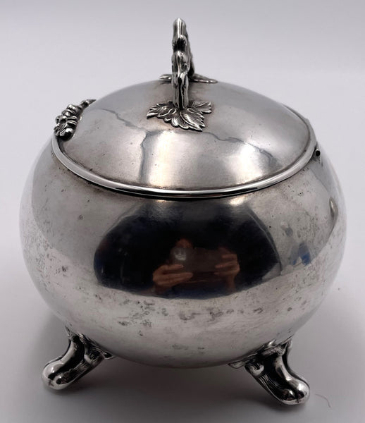 European Silver Sugar / Esrog Box