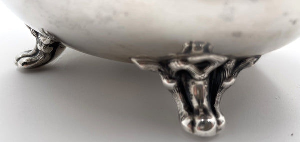 European Silver Sugar / Esrog Box