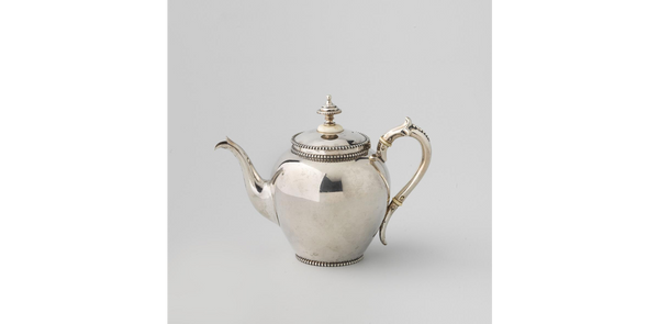 Van Kempen Museum Dutch 19th Century Silver Teapot