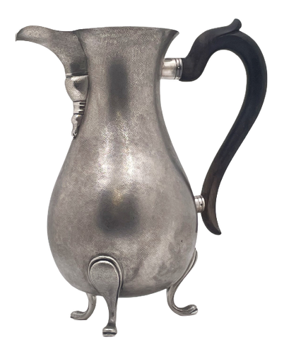 Rare Buccellati Sterling Silver Bar Pitcher with Satin Finish