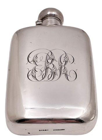 Birks Canadian Sterling Silver Early 20th Century Flask