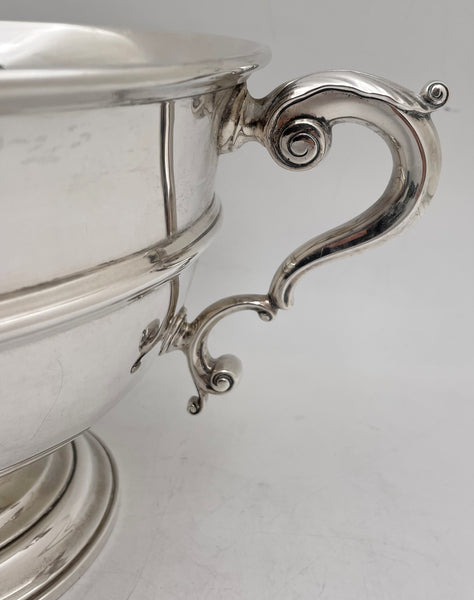 Cartier Sterling Silver Two-Handled Centerpiece Bowl/ Trophy