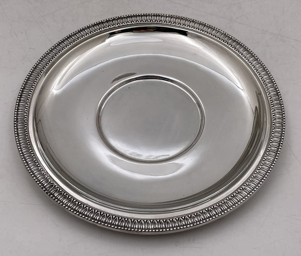 Ricci Italian Silver Set of 24 Dessert Compote Bowls & Underplates