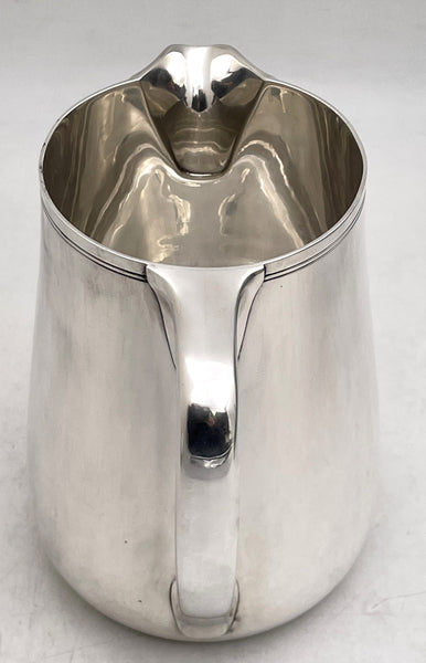 Tiffany & Co. Sterling Silver Bar Pitcher in Mid-Century Modern Style