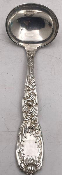 Tiffany & Co. Sterling Silver Chrysanthemum Gravy Ladle