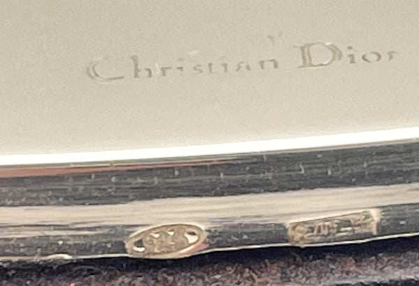 Christian Dior Italian Sterling Silver Frame in Mid-Century Modern Style with Box & Papers 30% OFF Mother's Day Sale!