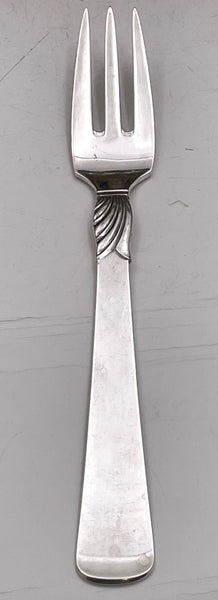 J. Andersen Danish 156-Piece Sterling Silver Flatware Set Mid-Century Modern