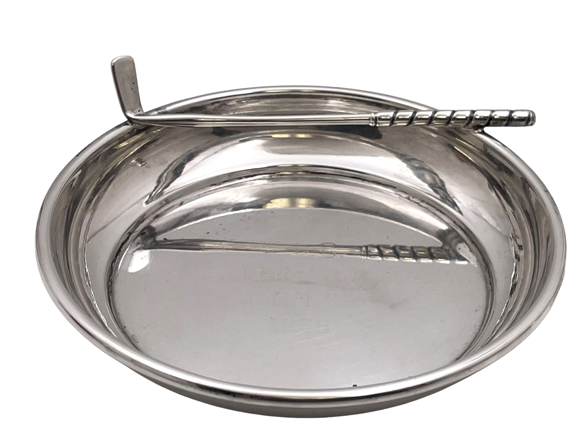 Golf Themed Sterling Silver Trinket Dish