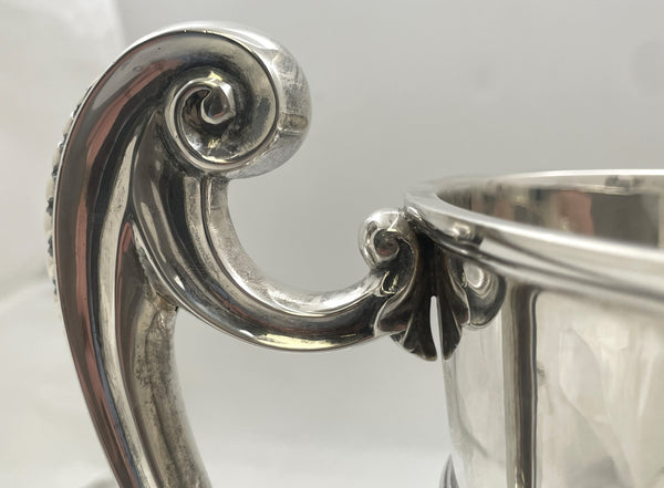 Barnard & Sons English Sterling Silver 1904 Two-Handled Wine Cooler/ Vase