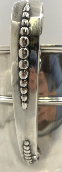 Barnard & Sons English Sterling Silver 1904 Two-Handled Wine Cooler/ Vase