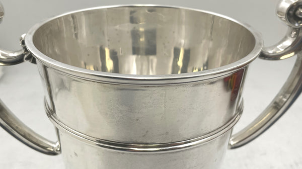 Barnard & Sons English Sterling Silver 1904 Two-Handled Wine Cooler/ Vase