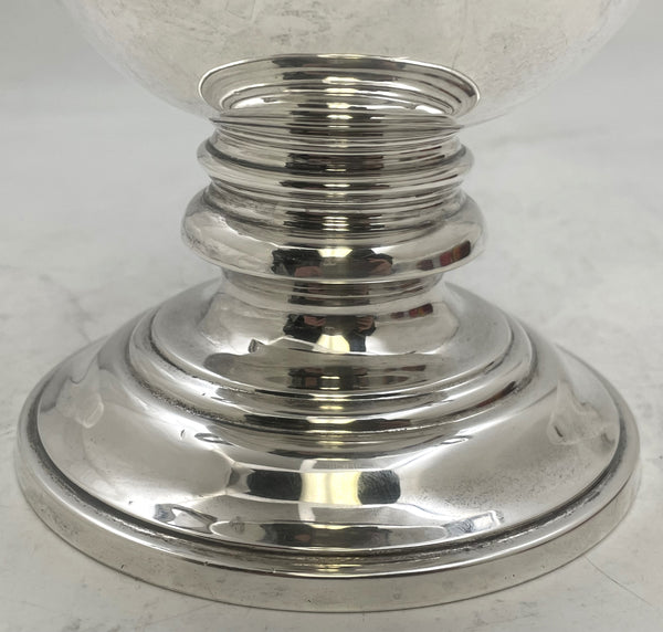 Barnard & Sons English Sterling Silver 1904 Two-Handled Wine Cooler/ Vase