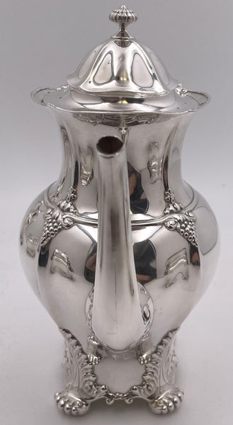 Tiffany & Co. 1896 Sterling Silver 5-Piece Tea & Coffee Set in Holly Pattern?