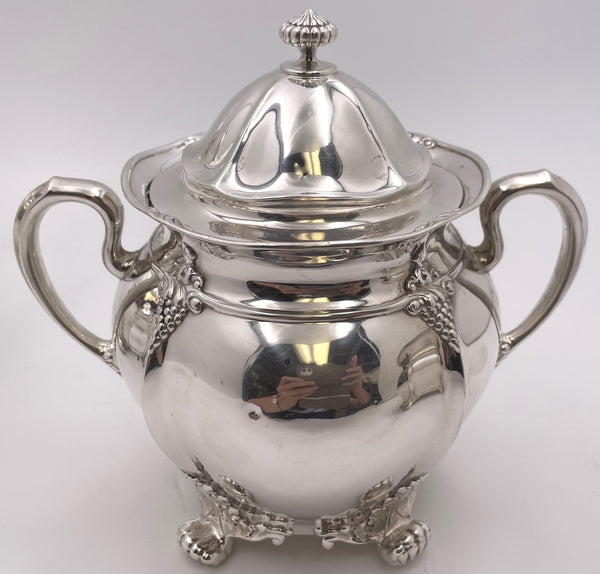 Tiffany & Co. 1896 Sterling Silver 5-Piece Tea & Coffee Set in Holly Pattern?