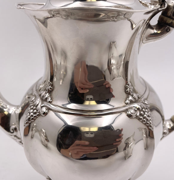 Tiffany & Co. 1896 Sterling Silver 5-Piece Tea & Coffee Set in Holly Pattern?