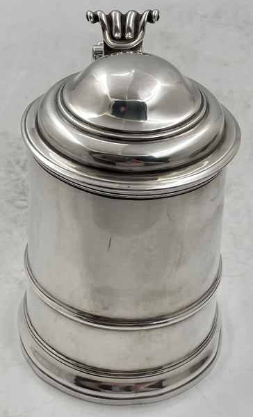 William Summers English Sterling Silver 1899 Tankard