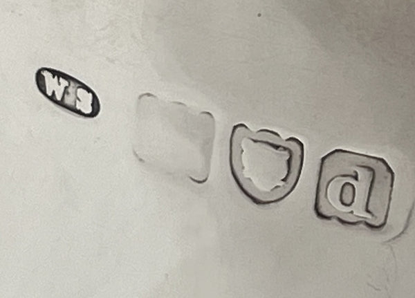 William Summers English Sterling Silver 1899 Tankard