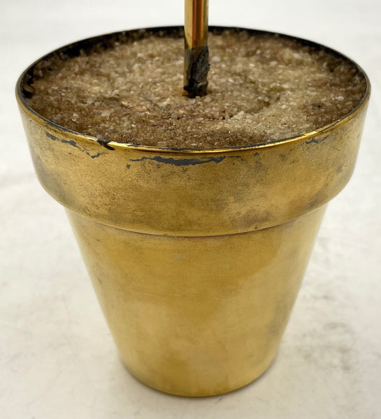 Tiffany & Co. Gilt Sterling Silver Flower in a Pot