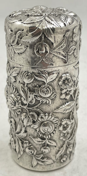 S. Kirk & Son Sterling Silver Repousse Besamim Spice Box from 1903-1907