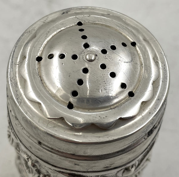 S. Kirk & Son Sterling Silver Repousse Besamim Spice Box from 1903-1907