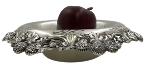 Tiffany & Co. Sterling Silver 1903 Clover Bowl in Art Nouveau Style with Rare Pierced Rim