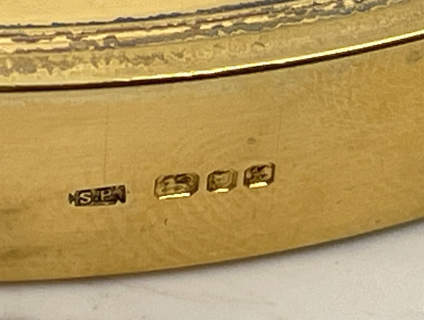 Bulgari Bvlgari Gilt Sterling Silver Las Vegas Casino Chip Coin New in Box