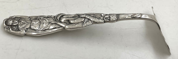 Tiffany & Co. Sterling Silver 4-Piece Child Set in Nursery Rhyme Pattern