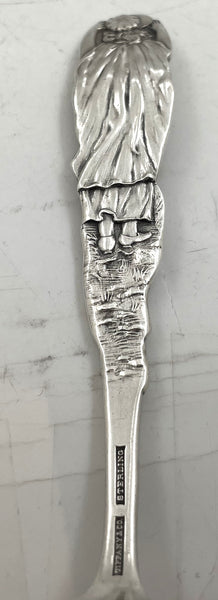 Tiffany & Co. Sterling Silver 4-Piece Child Set in Nursery Rhyme Pattern