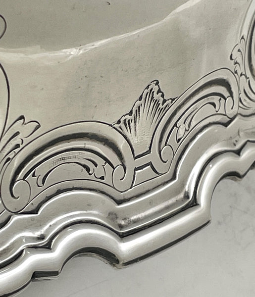 Tiffany & Co. Sterling Silver 1921 Centerpiece Bowl in Kings Pattern