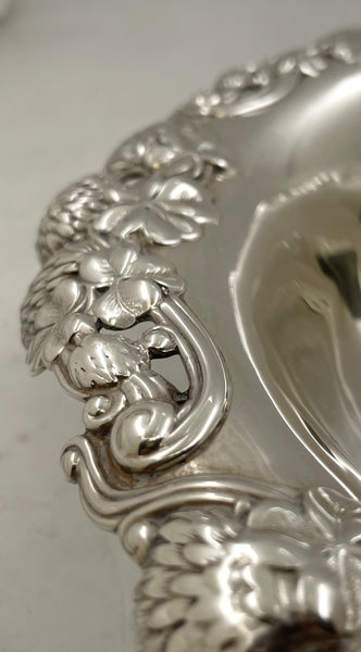 Tiffany & Co. Sterling Silver 1898 Clover Bowl in Art Nouveau Style