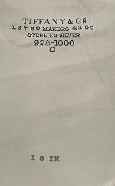 Tiffany & Co. Sterling Silver 1898 Clover Bowl in Art Nouveau Style