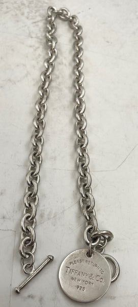 Tiffany & Co. Sterling Silver Please Return to Tiffany Necklace