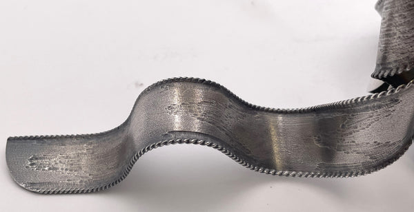 Tiffany & Co. Rare Sterling Silver Ribbon Bow Large Vase by Victor Carranza