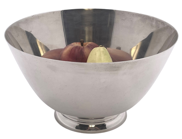 Tiffany & Co. Sterling Silver Large Centerpiece Bowl in Mid-Century Modern Style