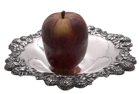 Tiffany & Co. Sterling Silver 1899 Clover Nut Dish/ Bowl in Art Nouveau Style