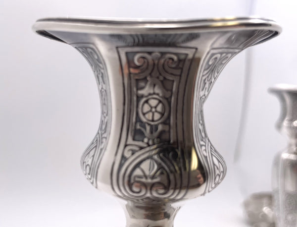 Pair of Tiffany & Co. Sterling Silver 1910 Candlesticks
