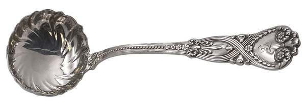 Tiffany & Co. Sterling Silver Scalloped Sauce Gravy Ladle in Saint James Pattern