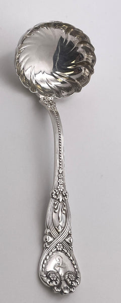 Tiffany & Co. Sterling Silver Scalloped Sauce Gravy Ladle in Saint James Pattern