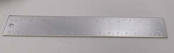 Tiffany & Co. Silver Metric Ruler in Classic Tiffany-Blue Pouch