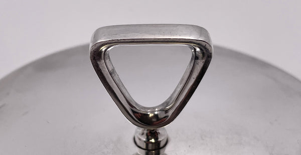 Georg Jensen Sterling Silver Creamer & Sugar Bowl #1015 in Bernadotte Pattern