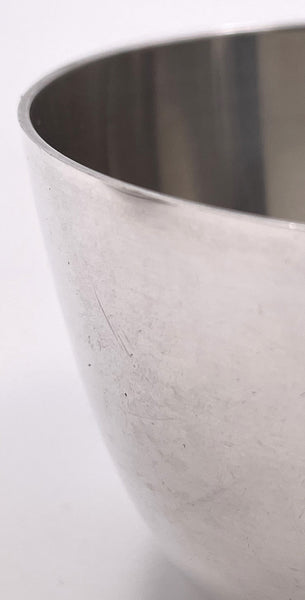 Georg Jensen Sterling Silver Creamer & Sugar Bowl #1015 in Bernadotte Pattern