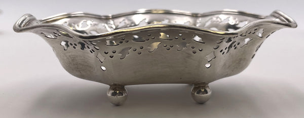 Tiffany & Co. Set of 6 Sterling Silver 1908 Nut Dishes