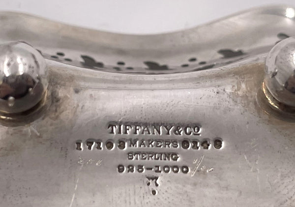 Tiffany & Co. Set of 6 Sterling Silver 1908 Nut Dishes