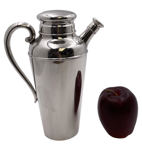 S. Kirk & Son Sterling Silver Cocktail Shaker in Mid-Century Modern Style