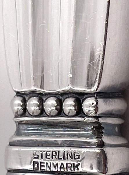 Georg Jensen Sterling Silver Bar Bottle Opener in Acorn Pattern