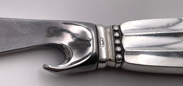 Georg Jensen Sterling Silver Bar Knife in Acorn Pattern