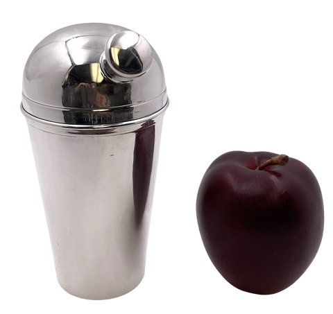 Napier Sterling Silver Cocktail Shaker in Mid-Century Modern Style