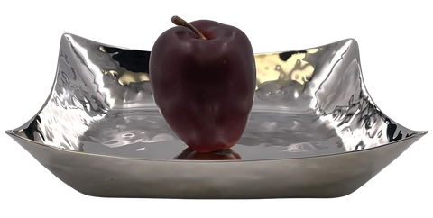 Simon Pearce Silver Centerpiece Dish