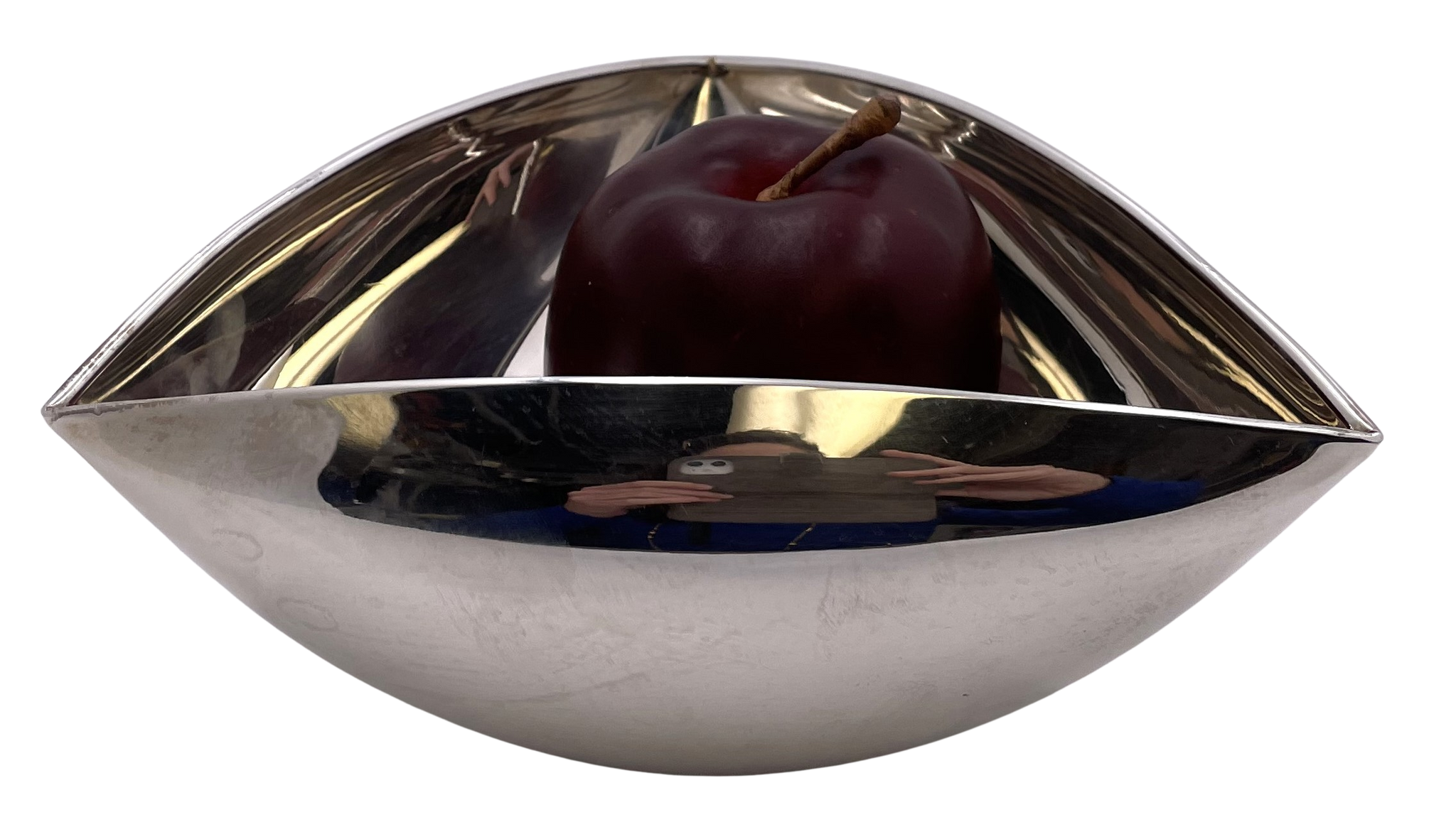 Pampaloni for Barneys Silver Bowl in Mid-Century Modern Style