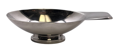 Christofle Silver Gravy Sauce Boat in Mid-Century Modern Style